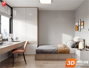 Children Room Scenes Skp FIles 